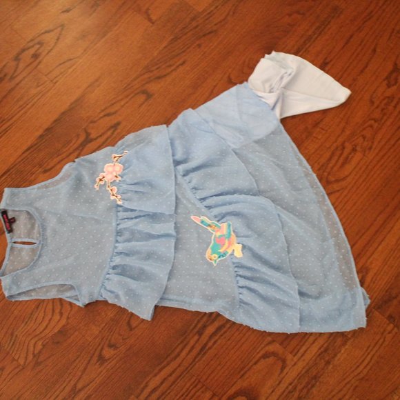 SLEEVELESS SUMMER DRESS GIRLS SZ 16 LORD&TAYLOR - Picture 8 of 8